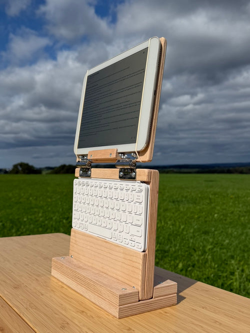 WoodBook Stand