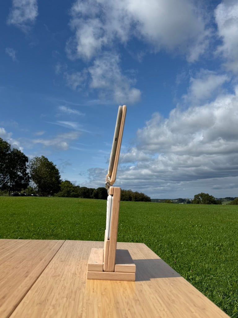 WoodBook Stand