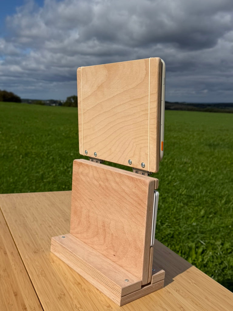 WoodBook Stand