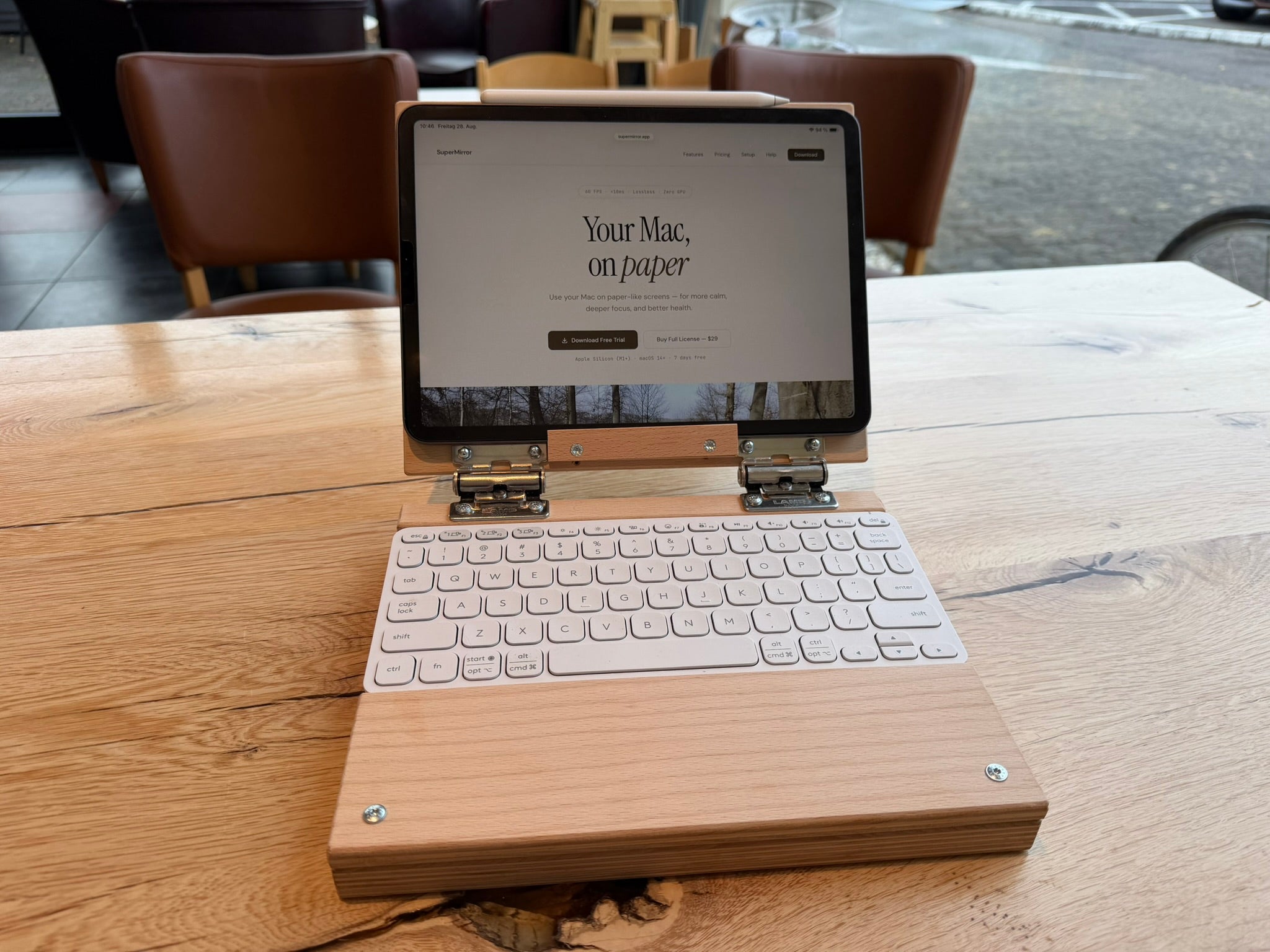 WoodBook — Apple iPad Pro (11")